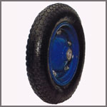 Hand truck wheel